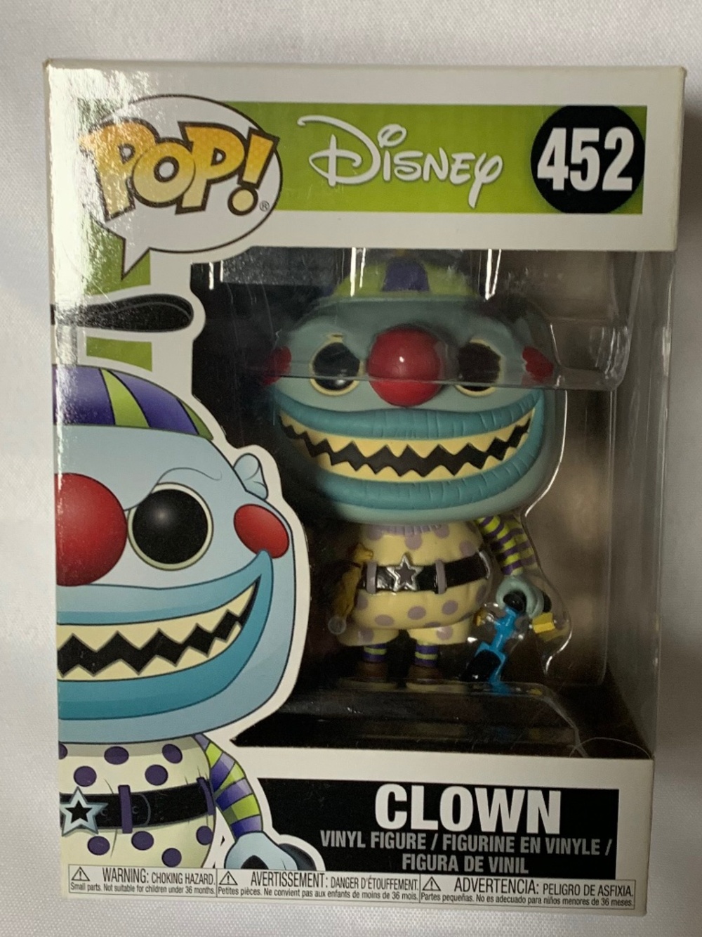 NIB! Disney Clown #452 Funko Pop! Never Opened!